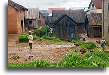 Wioska Antoetra::Antoetra, Madagaskar::