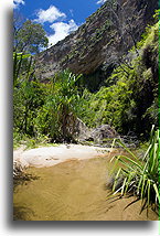 Wąwóz::Isalo, Madagaskar::