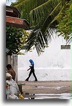 Ulica w Mahibadhoo #1::Mahibadhoo, Malediwy::