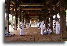 Teren przy świątyni::Kandy, Sri Lanka::