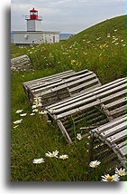 Latarnia morska Cape d'Or::Cape d'Or, Nowa Szkocja, Kanada::