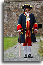 Wyższy oficer francuski::Twierdza Louisbourg, Nowa Szkocja, Kanada::