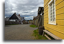 Główna ulica w Louisbourg::Twierdza Louisbourg, Nowa Szkocja, Kanada::