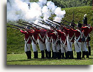 Muszkiety::Fort George, Ontario, Kanada::