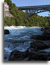 Most Whirlpool::Wodospad Niagara, Kanada::