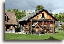 Budynek kuchenny::Święta Maria wsród Huronów, Ontario, Kanada::
