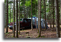 Kamping na PEI::Wyspa Księcia Edwarda, Kanada::