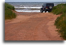 Plaża w North Rustico::Wyspa Księcia Edwarda, Kanada::