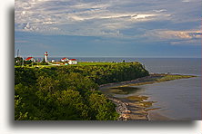 Przylądek Magdaleny::Gaspe, Quebec, Kanada::
