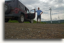 Wiatraki Le Nordais::Gaspe, Quebec, Kanada::