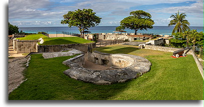 Bateria artylerii::Barbados, Karaiby::