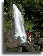 Trafalgar Falls::Dominika, Karaiby::