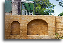 Stary mur::Sint Eustatius, Holandia Karaibska::