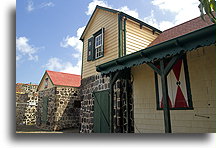 Koszary::Fort Oranje, Sint Eustatius, Holandia Karaibska::