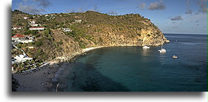 Plaża muszli::St. Barths, Caribbean::