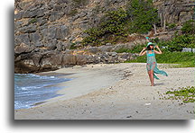 Plaża gubernatora::St. Barths, Caribbean::