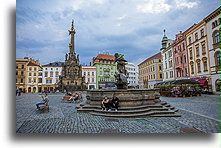 Fontanna Herkulesa::Ołomuniec, Czechy::