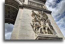 Zryw roku 1792::Łuk Triumfalny, Paryż, Francja::