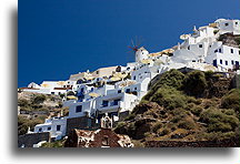 Wioska na krawędzi kaldery #2::Oia, Santorini, Grecja::