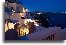 O zmierzchu::Oia, Santorini, Grecja::
