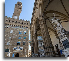 Piazza della Signoria::Florencja, Włochy::