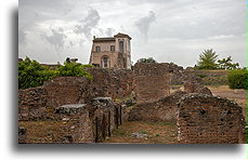 Pałac Flawiuszy::Wzgórze Palatyńskie, Rome, Italy::