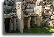 Ołtarz::Ġgantija, Gozo, Malta::
