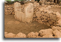 Świątynia wschodnia::Mnajdra, Malta::