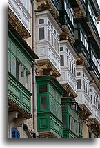 Na każdym piętrze::Valletta, Malta::
