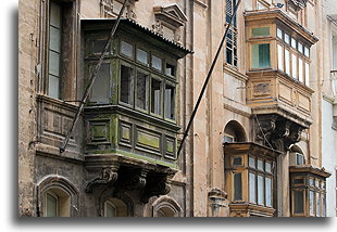 Opuszczony dom::Valletta, Malta::