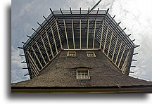 Wiatrak de Bloem::Amsterdam, Holandia::