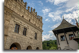 Kamienica pod św. Krzysztofem::Kazimierz Dolny, Polska::