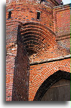 Wieża obronna::Malbork, Polska::