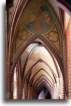 Krużganki Zamku Górnego::Malbork, Polska::