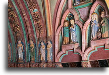 Wejście do kaplicy::Malbork, Polska::