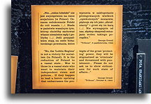 ... w angielskim czasopiśmie::Warszawa, Polska::
