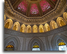 Kopuła główna::Pałac Monserrate, Sintra, Portugalia::
