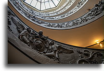 Schody Muzeum Watykańskiego::Muzea Watykańskie, Watykan::