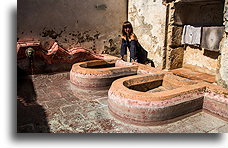 Pralnia w klasztorze kapucynek::Antigua Guatemala, Gwatemala::