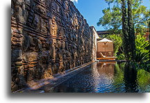 Basen hotelowy::Antigua Guatemala, Gwatemala::