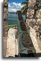 Hiszpańskie działo::Castillo de San Felipe de Lara, Guatemala::