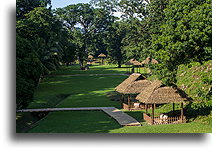 Duży otwarty plac::Quiriguá, Guatemala::