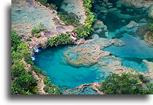 Wapienne baseny #1::Semuc Champey, Gwatemala::