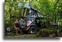 Zielony ogród::Takalik Maya Lodge, Gwatemala::