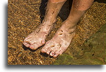 Pedicure rzeczny::Cascada El Aguacero, Meksyk::