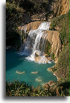 Dolny Chanival::Cascada El Chiflón, Meksyk::