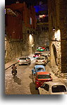 Ulica tunel::Guanajuato, stan Guanajuato, Meksyk::