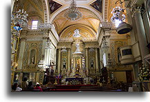 Barokowy koścół::Guanajuato, stan Guanajuato, Meksyk::