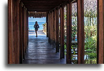 Lobby hotelowe::Hotel Escondido, Oaxaca, Meksyk::