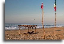 Pusta plaża #2::Hotel Escondido, Oaxaca, Meksyk::